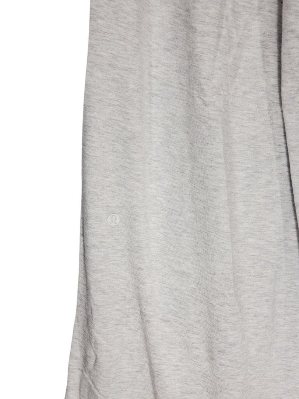 Lululemon Wide Leg Yoga Pants Women's L Heather Gray Lounge Travel Baggy - Picture 5 of 6